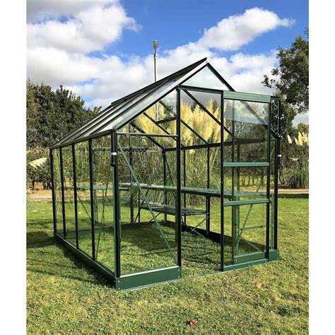 green metal house|metal framed small greenhouse.